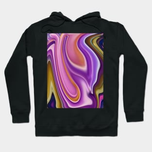 Abstract Liquify Art Pattern Hoodie